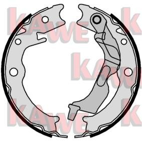 KAWE 09780 Ganasce freno a mano CHEVROLET Epica KL1 2.0 128 CV Motore a ciclo otto