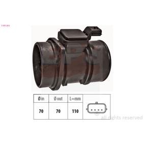 EPS 1.991.454 Débitmètre d'air DACIA LOGAN MCV (KS_) 1.5 68 CV Diesel