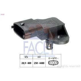 FACET 10.3357 Kraftstoffdrucksensor VOLVO XC60 II (246) 2.0 150 PS Diesel