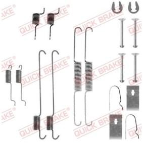 KAWE 105-0815 Kit de accesorios, pastillas de frenos SUZUKI LIANA Fastback 1.6 103 cv Motor otto