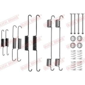 KAWE 105-0817 Kit de accesorios, pastillas de frenos HYUNDAI TUCSON (JM) 2.0 141 cv Motor otto