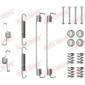 KAWE 105-0819 Kit d'accessoires mâchoires de frein LANCIA LYBRA SW (839BX)