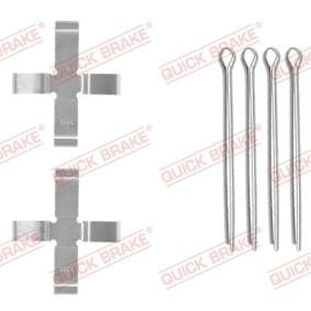 Kjøp Monteringssett, bremseklosser av KAWE 109-0949 til den lave prisen 162,10&nbsp;kr