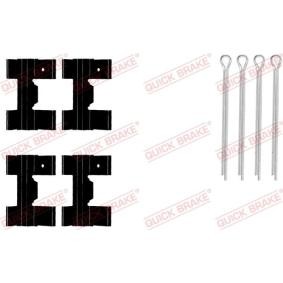 KAWE 109-0951 Zubehörsatz, Scheibenbremsbelag LAND ROVER Defender Pritsche / Fahrgestell (L316) 2.2 122 PS Diesel