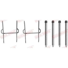 Comprar Kit de accesorios, pastillas de frenos de KAWE 109-1081 a bajo precio de 14,79&nbsp;&euro;