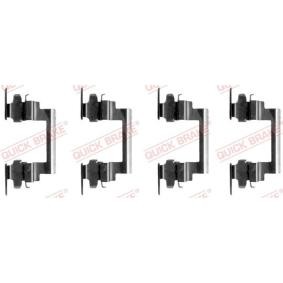 Comprar Kit de accesorios, pastillas de frenos de KAWE 109-1236 a bajo precio de 9,01&nbsp;&euro;