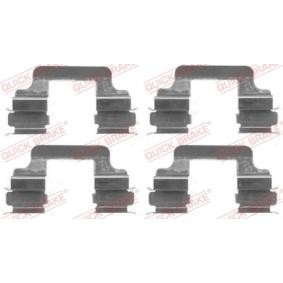 Kjøp Monteringssett, bremseklosser av KAWE 109-1610 til den lave prisen 234,80&nbsp;kr