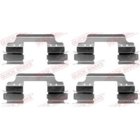 KAWE 109-1648 Zubehörsatz, Scheibenbremsbelag RENAULT Megane 4 Grandtour (K9A/M/N_) 1.6 115 PS Otto