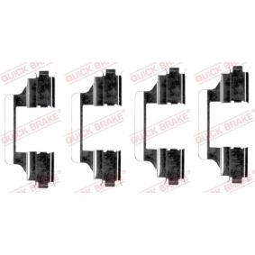 Comprar Kit de accesorios, pastillas de frenos de KAWE 109-1656 a bajo precio de 13,32&nbsp;&euro;