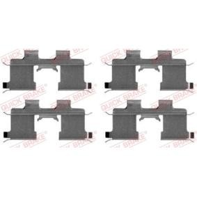 KAWE 109-1667 Kit d'accessoires, plaquette de frein à disque HYUNDAI SONATA V (NF) 2.0 144 CV Essence