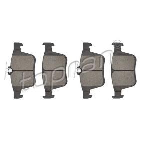 Achetez des Plaquettes de frein TOPRAN 115 815 à prix pour 40,42&nbsp;&euro;