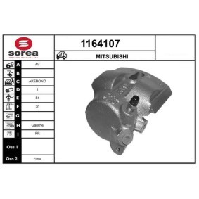 Compre Pinça de travão da SNRA 1164107 a um preço baixo por 136,20&nbsp;&euro;