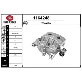 Compre Pinça de travão da SNRA 1164248 a um preço baixo por 244,07&nbsp;&euro;