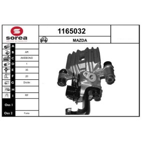 Compre Pinça de travão da SNRA 1165032 a um preço baixo por 216,77&nbsp;&euro;