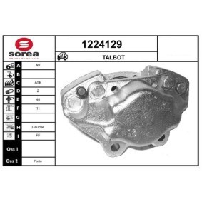 Compre Pinça de travão da SNRA 1224129 a um preço baixo por 136,20&nbsp;&euro;