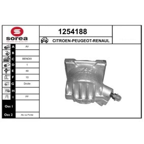 Compre Pinça de travão da SNRA 1254188 a um preço baixo por 105,36&nbsp;&euro;