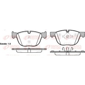 KAWE 1297 00 Bromsbelägg BMW X6 (F16, F86) 2.0 245 hk Bensinmotor