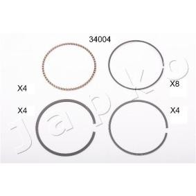 JAPKO 134004 Segmentos de pistón SUZUKI BALENO Ranchera familiar (EG) 1.6 98 cv Motor otto