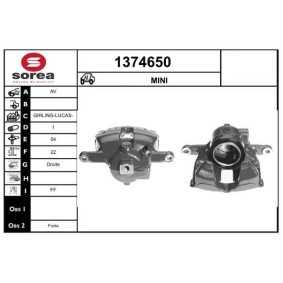 Compre Pinça de travão da SNRA 1374650 a um preço baixo por 154,91&nbsp;&euro;