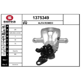 SNRA 1375349 Bremssattel ALFA ROMEO 159 Sportwagon (939) 1.9 115 PS Diesel