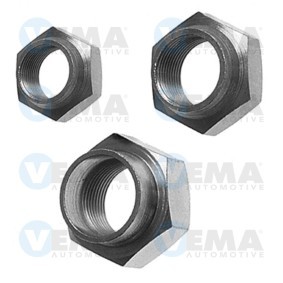 VEMA 13791 Mutter, akselstubb MAZDA 323