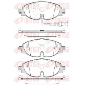 Kjøp Bremseklosser av KAWE 1515 01 til den lave prisen 685,84&nbsp;kr