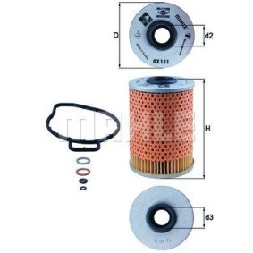 Compre Filtro de óleo da MAGNETI MARELLI 154087827990 a um preço baixo por 23,22&nbsp;&euro;