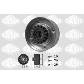 SASIC 1624023 Umlenk- / Führungsrolle, Keilrippenriemen RENAULT LAGUNA 1 (B56, 556) 2.0 109 PS Otto