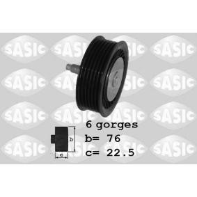 SASIC 1624058 Umlenk- / Führungsrolle, Keilrippenriemen RENAULT Clio 4 Grandtour (KH_) 1.5 75 PS Diesel
