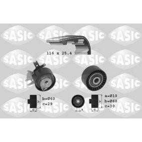 SASIC 1750014 Zahnriemensatz CITROËN C5 III Kombi (RW_) 2.0 136 PS Diesel