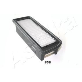 ASHIKA 20-08-838 Filtro de aire SUZUKI Alto (GF)
