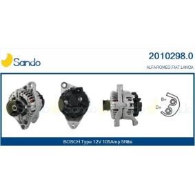 SANDO 2010298.0 Alternador FIAT STILO (192) 1.8 133 cv Otto