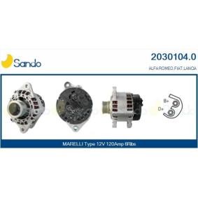 SANDO 2030104.0 Alternador FIAT STILO (192) 1.8 133 cv Otto