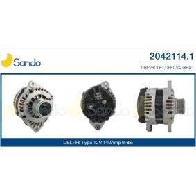SANDO 2042114.1 Alternateur CHEVROLET CRUZE (J300) 1.7 110 CV Diesel