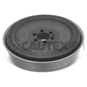 CAUTEX 210901 Riemenscheibe, Kurbelwelle ALFA ROMEO 159 Sportwagon (939) 2.4 200 PS Diesel