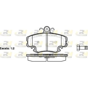 ROADHOUSE 2141.20 Bromsbelägg DACIA SANDERO 1.5 65 hk Diesel