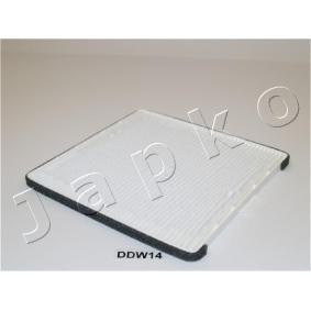 JAPKO 21W14 Filtro abitacolo CHEVROLET MATIZ (M200, M250)