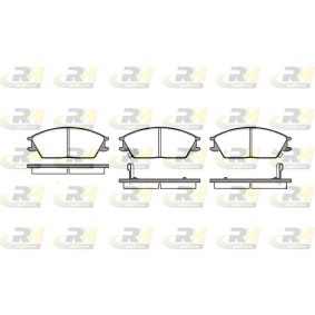 ROADHOUSE 2224.02 Bromsbelägg HYUNDAI ACCENT 1 (X-3) 1.3 60 hk Bensinmotor