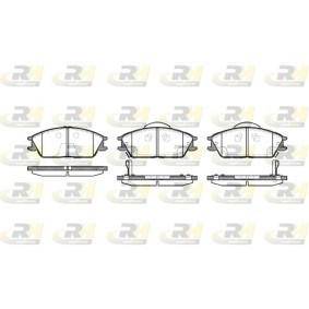 ROADHOUSE 2224.22 Bromsbelägg HYUNDAI ACCENT 1 (X-3) 1.3 60 hk Bensinmotor