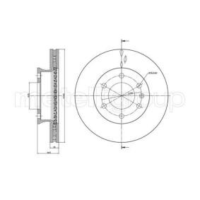 METELLI 23-0881 Bromsskivor NISSAN URVAN