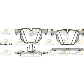 ROADHOUSE 2381.61 Bromsbelägg BMW X6 (F16, F86) 2.0 245 hk Bensinmotor