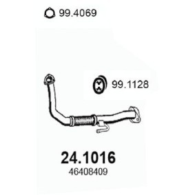 Abgasrohr 24.1016 für FIAT