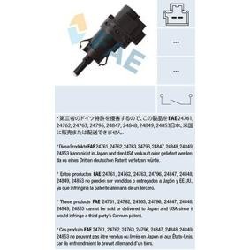 FAE 24847 Bremslichtschalter VOLVO XC60 (156) 2.0 136 PS Diesel