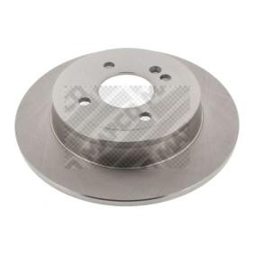 MAPCO 25254 Disque de frein HYUNDAI ACCENT 4 Stufenheck (RB) 1.4 99 CV Essence