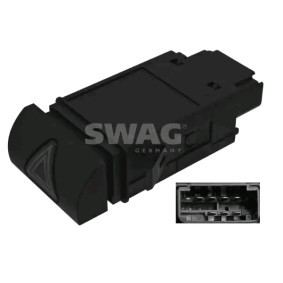 SWAG 30 10 0405 Interruttore, lampeggiatore d'emergenza SEAT