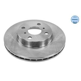 MEYLE 30-15 521 0035 Bremsscheiben TOYOTA COROLLA Compact (_E10_) 2.0 72 PS Diesel
