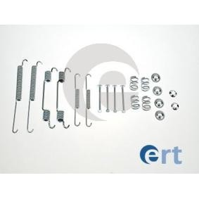 ERT 310018 Zubehörsatz, Scheibenbremsbelag RENAULT LAGUNA 1 (B56, 556) 1.6 107 PS Otto