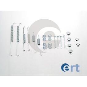 ERT 310042 Zubehörsatz, Scheibenbremsbelag RENAULT LAGUNA 1 (B56, 556) 1.6 107 PS Otto