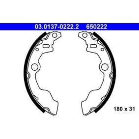 Kjøp Bremsesko sett av ATE 03.0137-0222.2 til den lave prisen 325,48&nbsp;kr