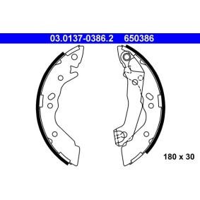 Kjøp Bremsesko sett av ATE 03.0137-0386.2 til den lave prisen 477,58&nbsp;kr
